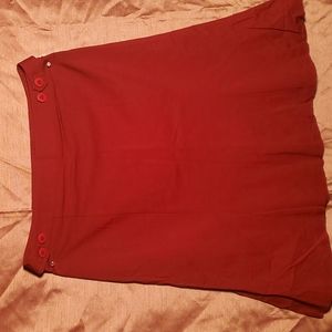 ALFANI BURGUNDY SKIRT